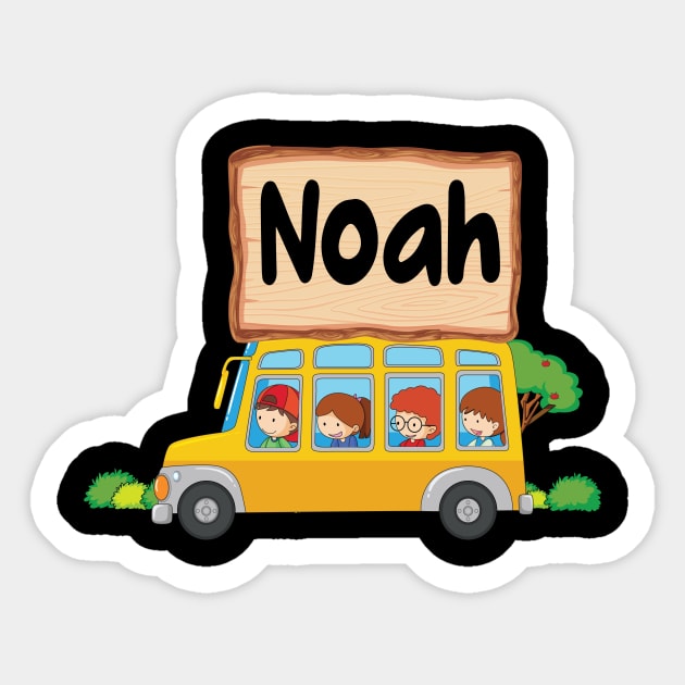 Noah Sticker by Rahelrana